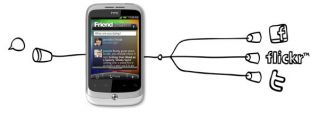 HTC Wildfire Smartphone (5MP, soziale Netzwerke, Android 2.1, ohne