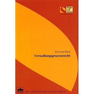 Verwaltungsprozessrecht Kai Uwe Riese Bücher