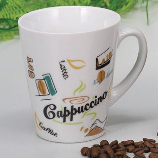 Becher Henkelbecher Kaffee Tee Cappucino Geschirr Service Porzellan