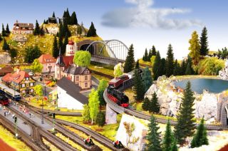 Märklin Modelleisenbahn H0 Dolomiten II Komplettanlage