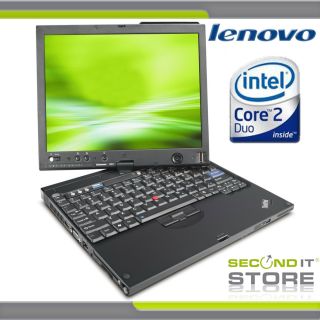 Lenovo ThinkPad X61 Tablet Intel Core 2 Duo 2 x 1 6 GHz 3 GB RAM 160