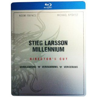 Stieg Larsson Millennium Directors Cut Steelbook 3 Blu ray 