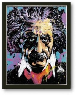 Bild Albert Einstein Andy Warhol pop art Galeriebild Wert 80