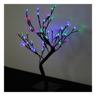 LED Baum mit 64 mehrfarbigen LEDs in Acryl Blüten