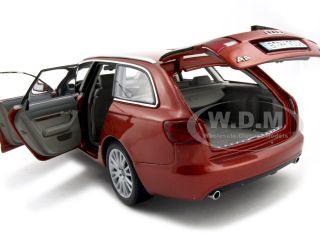 2004 AUDI A6 AVANT WAGON RED 118 DIECAST MODEL NOREV