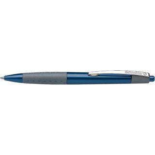 20 x Kugelschreiber Loox Schneider blau Soft Grip Zone Metall Clip