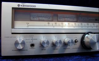 Vintage TRIO KENWOOD KR 5010 Wooden DC Stereo Receiver