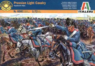72 Figuren Italeri 6081 Napoleonic Wars Prussian Light Cavalry