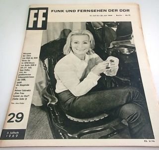 FF DABEIHeft 29,14. 20.7.1969DDR Tv Zeitschrift, Film, Radio