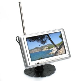 Qmedia Portabler DVBT Fernseher LCD (7) 17,8cm MPEG2