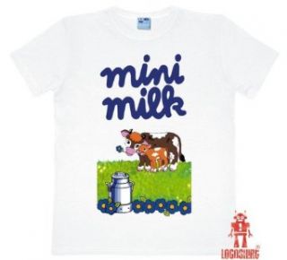 Mini Milk Logoshirt T Shirt weit  weiß Bekleidung