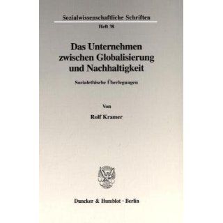 Schriften; SOS 38) Rolf Kramer Bücher