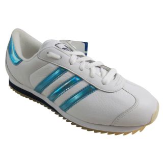 Top Designer Clothing   Womens Adidas Country Ripple Trainer White