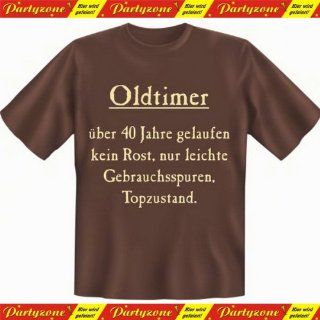 Geburtstag Sprüche Tshirt Oldtimer über 40 Jahre gelaufen, Kein Rost