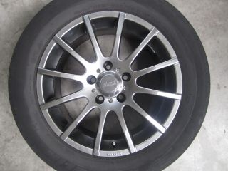 Aluett Typ 10 17 Zoll Alufelgen Reifen 4mm Michelin BMW X3 E83 TOP