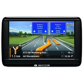 NAVIGON 42 Easy Navigationssystem (10,9cm (4,3 Zoll) Display, Europa