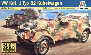 72 Panzer Italeri 7024 WKII VW Kübelwagen Typ 82