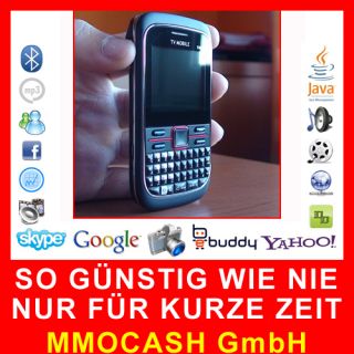 E86 QUERTY DUALSIM HANDY PDA VERTRAGSFREI KAMERA INTERNET DUAL SIM 