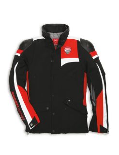 DUCATI CORSE Shield Textil Jacke Texjacke Jacket rot schwarz NEU 2013