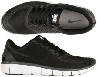 Nike Schuhe Free 5.0 V4 black/white/dark grey schwarz Running 41,42,43