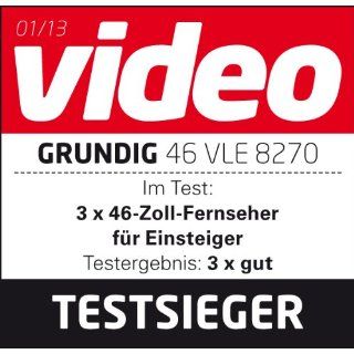 Grundig Bundesliga TV 46 VLE 8270 WL 117 cm (46 Zoll) 3D LED Backlight