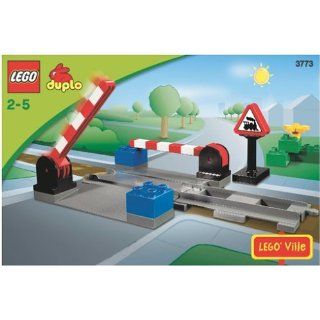 LEGO Duplo 3773   Ville Eisenbahn Bahnübergang Spielzeug