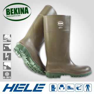 BEKINA Agrilite PU Agrar Stiefel, Gummistiefel, Sicherheitsstiefel