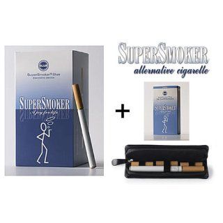 Supersmoker Blue Starterset inklusive 1 Packung Zero Filterkartuschen