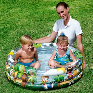 Kinder 102 cm Planschbecken Swimming Pool Schwimmbecken Kinderpool