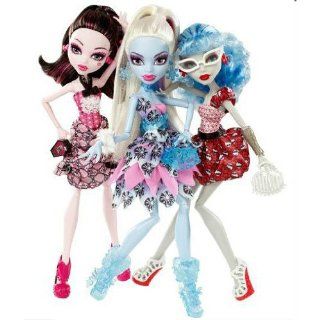 Monster High 3er Puppen Set   X4482 Draculaura, Abbey Bominable