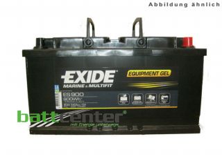 Exide12V 80Ah ES900 GEL Batterie perfekte Versorgungsbatterie