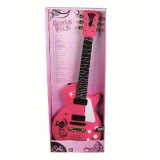   My music World, Rock gitarre in Pink, 56 cm Spielzeug