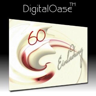 DigitalOase Lifestyle Deluxe 2 Einladungskarten 60 ODER IHRE