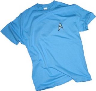 Star Trek T Shirt   USS Enterprise Science Crew Mr Spock Uniform Tee