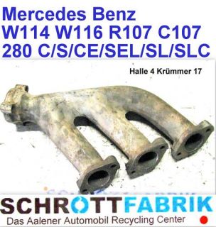Abgas Krümmer Mercedes W114 W116 R107 C107 1101420502