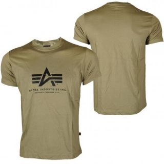 Alpha Industries BASIC T Shirt Olive(28859)