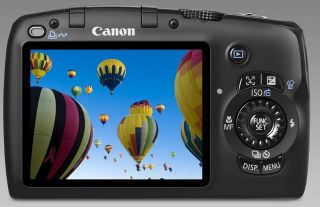 Canon PowerShot SX110 IS 9.0 MP Digitalkamera 10 X Optischer Zoom Top
