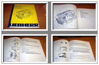 originale Bedienungsanleitung zu den Liebherr Dieselmotoren D 914T und