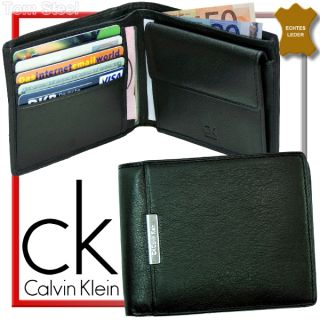 Calvin Klein Geldbörse Geldbeutel ck Portmonee Schwarz