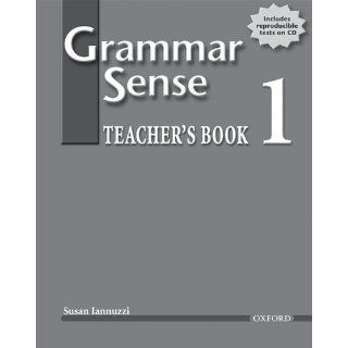 Grammar Sense 1 [With CDROM] Teachers Book (with Tests CD) Level 1