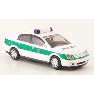 Opel Vectra Limousine, Polizei Bayern, weiss/grün, Modellauto