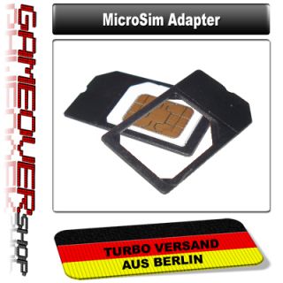 MicroSim Adapter Halterung für Karte Card Micro Sim / Offen