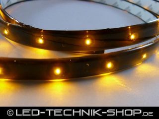 LED Strip wasserdicht flex 120cm 60 LED 12V gelb/orange