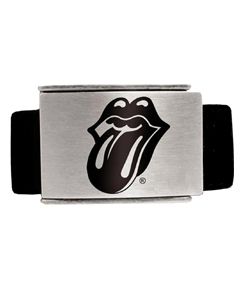 Neu Rolling Stones Merchandise Band Gürtel 117 schwarz