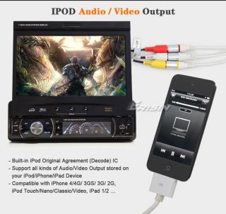 ES128AU iPod RCA AV USB Cable for iPhone iPad 2 Nano Classic + USB Car