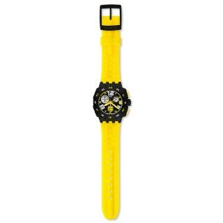 Swatch Chrono Plastic Yellow Head Suib 401 Swatch Uhren