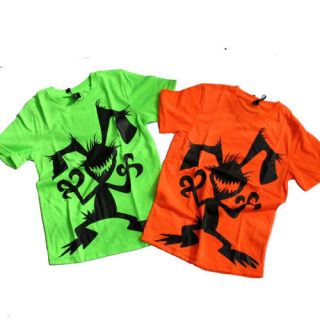 NEXT LEVEL Neon T Shirt orange grün 128 134 140 146 152 158 164 170