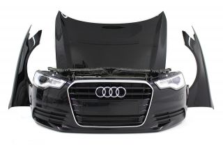Org Audi A6 4G 2.0 TDI Front Xenon Stoßstange Motorhaube Scheinwerfer