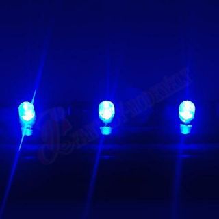 NEU 18 blaue LED LEDs Aquarium Lampen Luftpumpe wellen Effekt