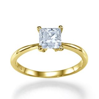 11 Carat I/VS1 Diamant Solitar Ring Brillantring 14k 585 Gelbgold